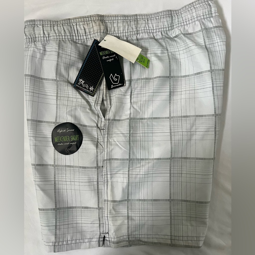 🔥BURNSIDE MEN'S WEEKENDER STRETCH SHORTS STYLE: #BZ9877 SIZE EXTRA LARGE NWT 34